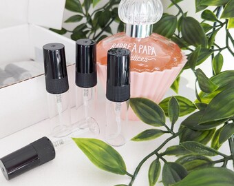 Hand-Filled Perfume Sample: Barbe à Papa by Tutti Délices, Curated Sugar Red Berry Cotton Candy Niche Travel Spray