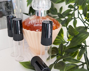 Hand-Filled Perfume Sample: Vanille Chantilly by Tutti Délices, Curated Creamy Vanilla Mousse Jasmine Niche Travel Spray