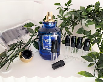 Hand-Filled Perfume Sample: Panettone by Milano Fragranze, Curated Italian Festive Candied Citrus Rum Niche Gourmand Travel Spray