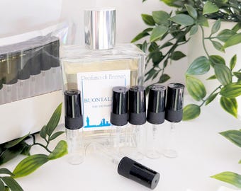 Hand-Filled Perfume Sample: Buontalenti by Profumo di Firenze, Curated Italian Gelato Toffee Banana Niche Gourmand Travel Spray