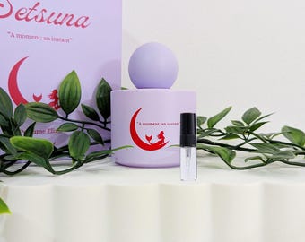Curated Fragrance Sample: In Love Someday by Setsuna, Hand-Poured Small Batch Indie Perfume, Romantic Marshmallow Gourmand Vial