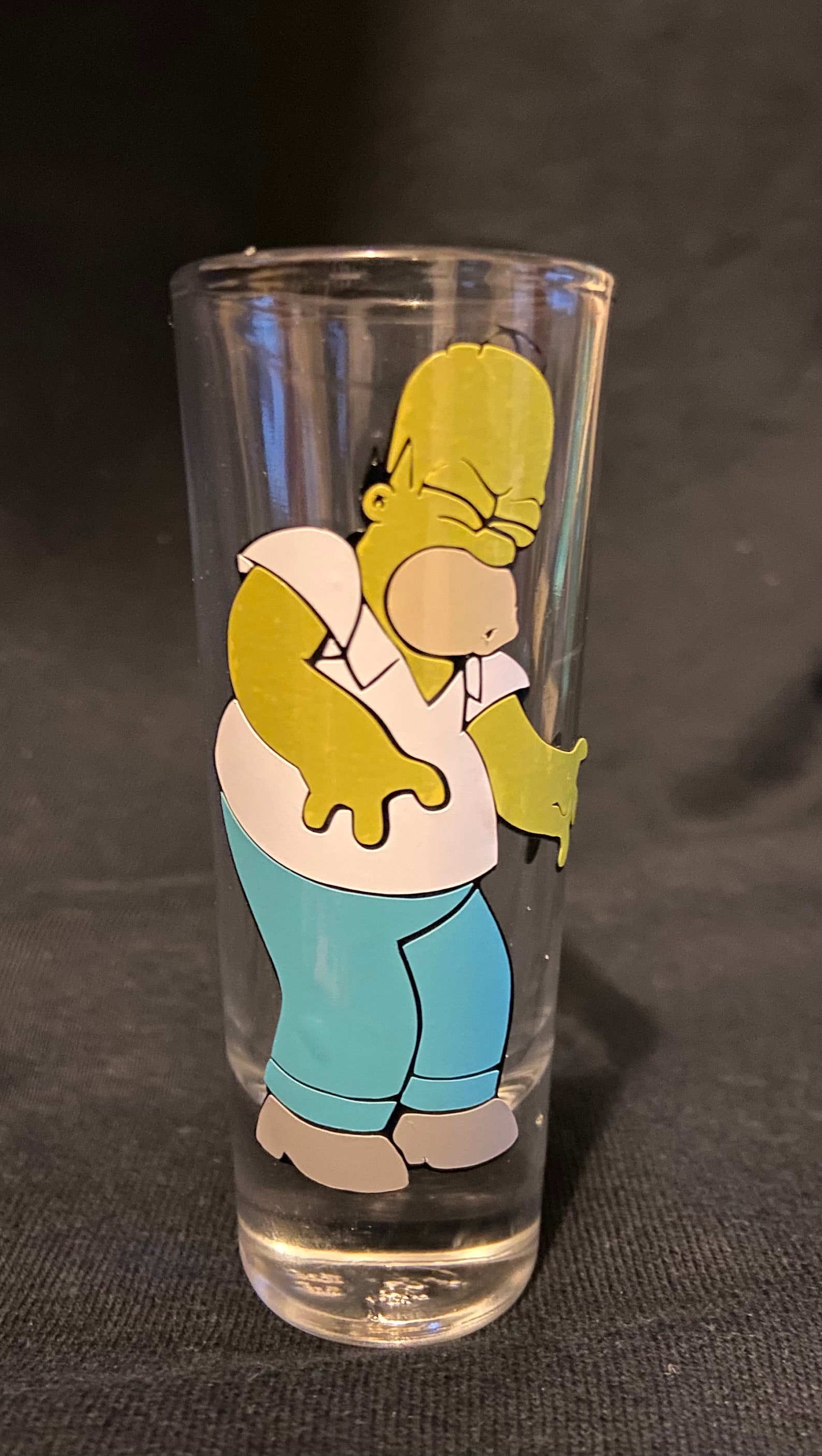 The Simpsons shot glasses perfect for gift or home Etsy