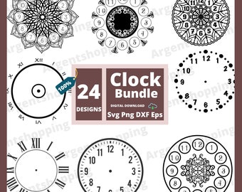Printable Clock Face - Etsy