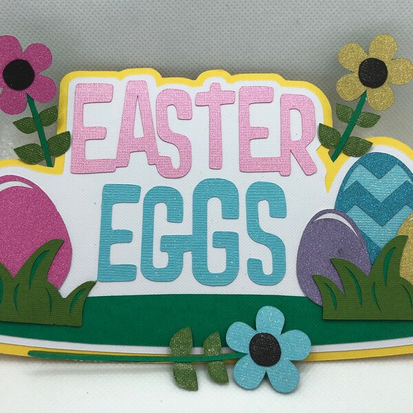Easter Die Cuts Etsy