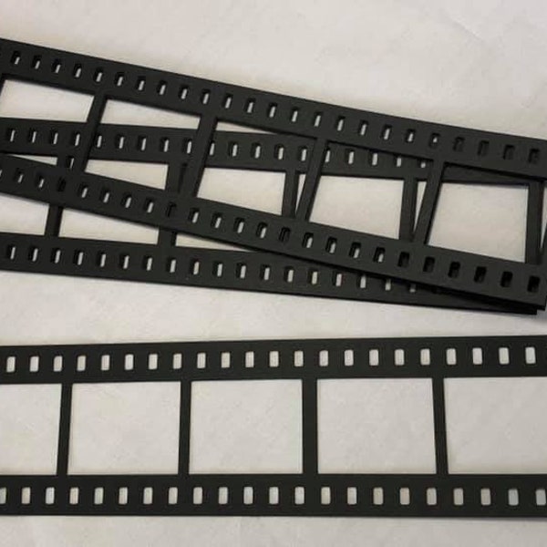 Film Strip Border | Die Cut | Scrapbooking Border | Premade Border | Paper Piecing | Cardstock Film Strip | Just Add Photos | Scrapbook Page