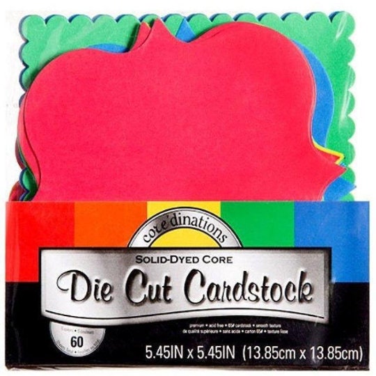 Core'dinations Value Pack Cardstock 8.5X11 50 Pkg Black Cat Smooth