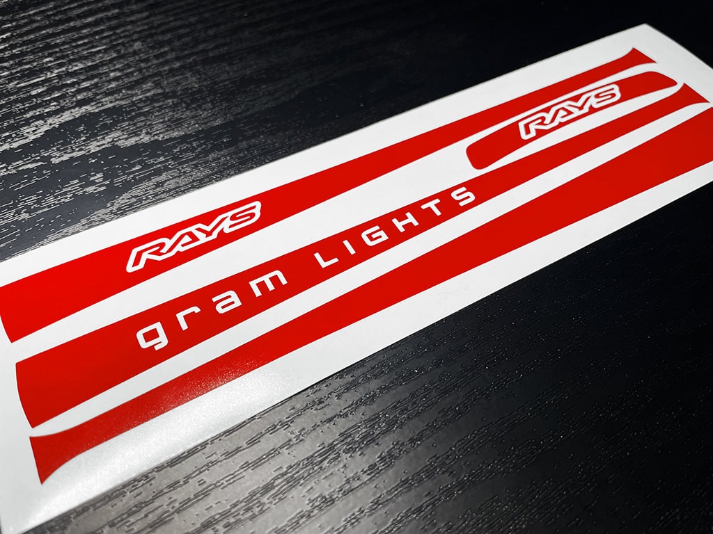 Rays Gram Lights 57xtreme Decals 18