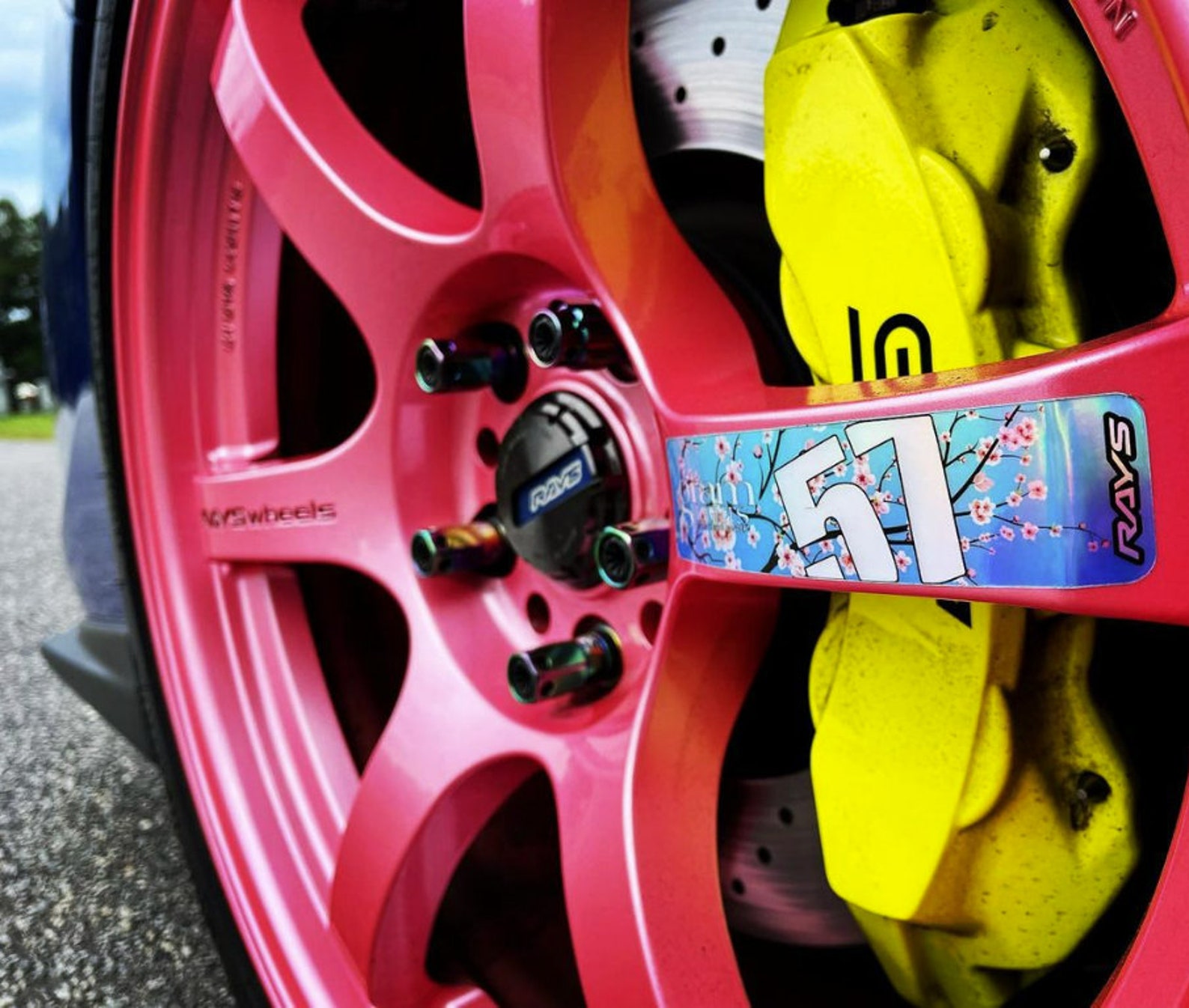 Rays Gram Lights 57DR / 57CR Spoke Stickers 4 PCS - Etsy