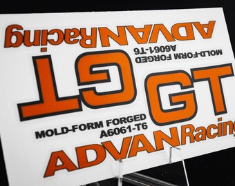 アドバン GT スポークステッカー（4枚） - Etsy 日本
