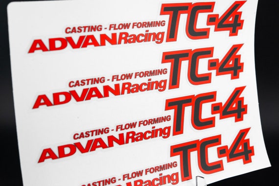 Advan TC-4 Spoke Stickers (4 PCS) - Etsy