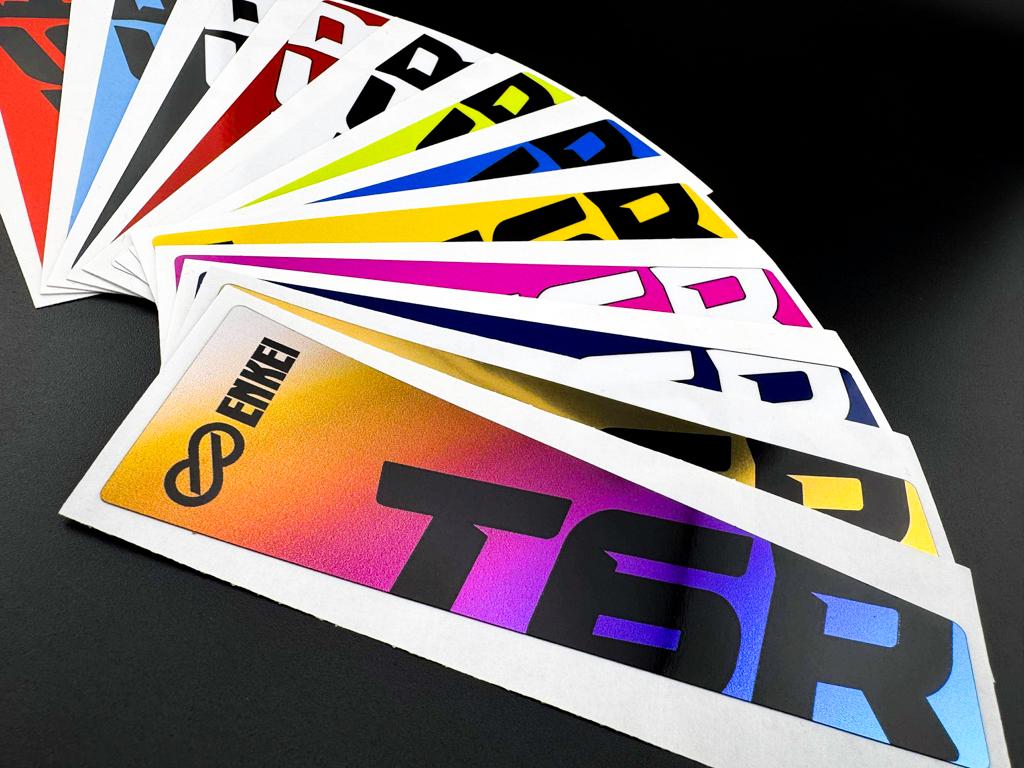 Enkei T6R Wheel Spoke Stickers (4 PCS) - Etsy