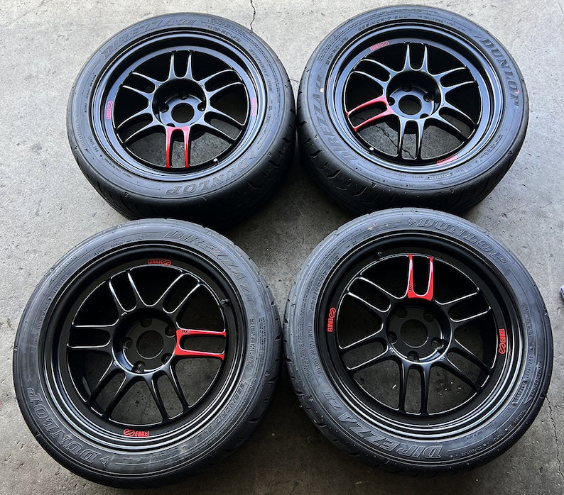 Enkei RPF1 Wheel Decals 4 PCS Etsy