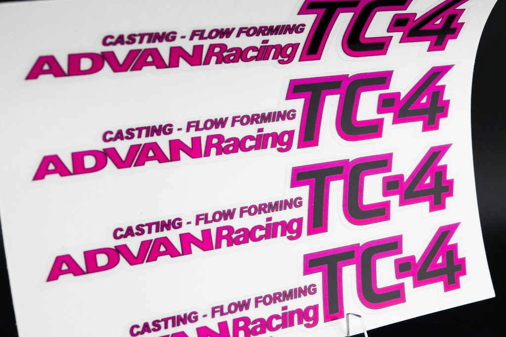 Advan TC-4 Spoke Stickers (4 PCS) - Etsy
