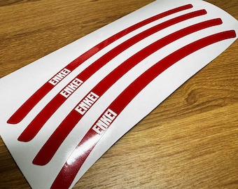 Enkei RPF1 Outer Rim Decals 17-18&quot; Only (4 PCS)