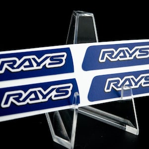 Rays Gram Lights 57DR / 57CR, 57DR-X Center Cap Stickers (4 PCS) image 7
