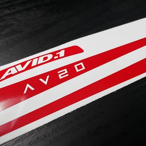 AVID.1 AV20 OG Design Decals 18&quot; (12 PCS)