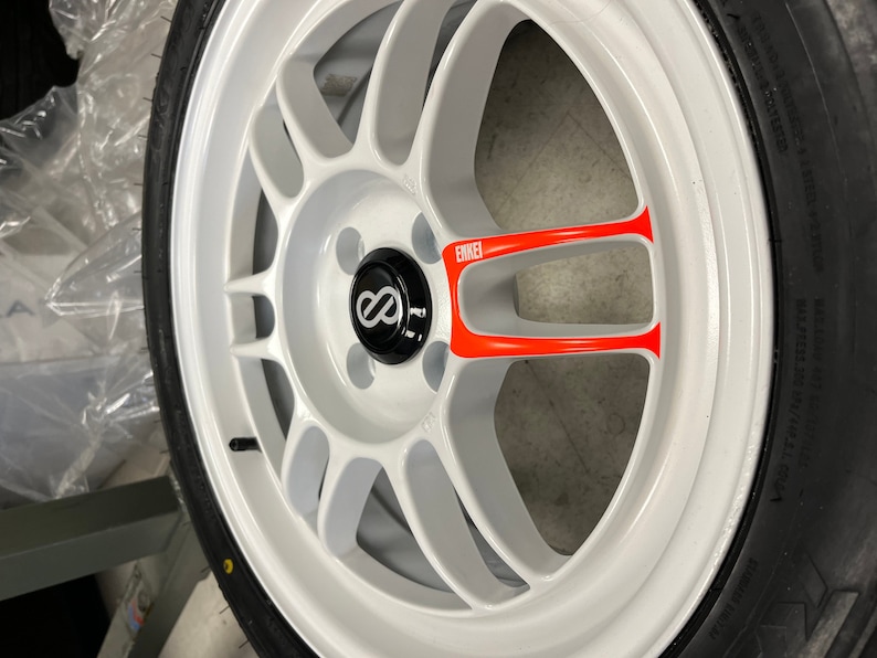 Enkei RPF1 Wheel Decals 4 PCS Etsy