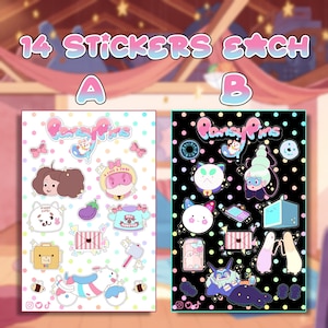 Bee and Puppycat Sticker Sheets