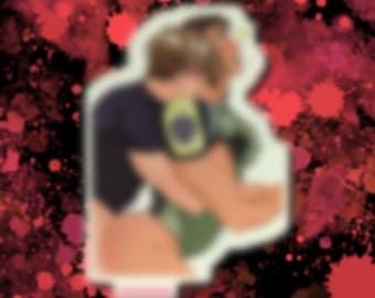 MATURE Chris Redfield x Leon Kennedy Chreon Sticker