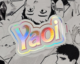 Holographic Yaoi Sticker