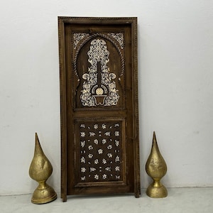 Beautiful Custom Moroccan Door, Carved Wooden Door, handmade Door, Moroccan Berber Door, Spanish door, Moorish, Moroccan Doors, Medina Doors