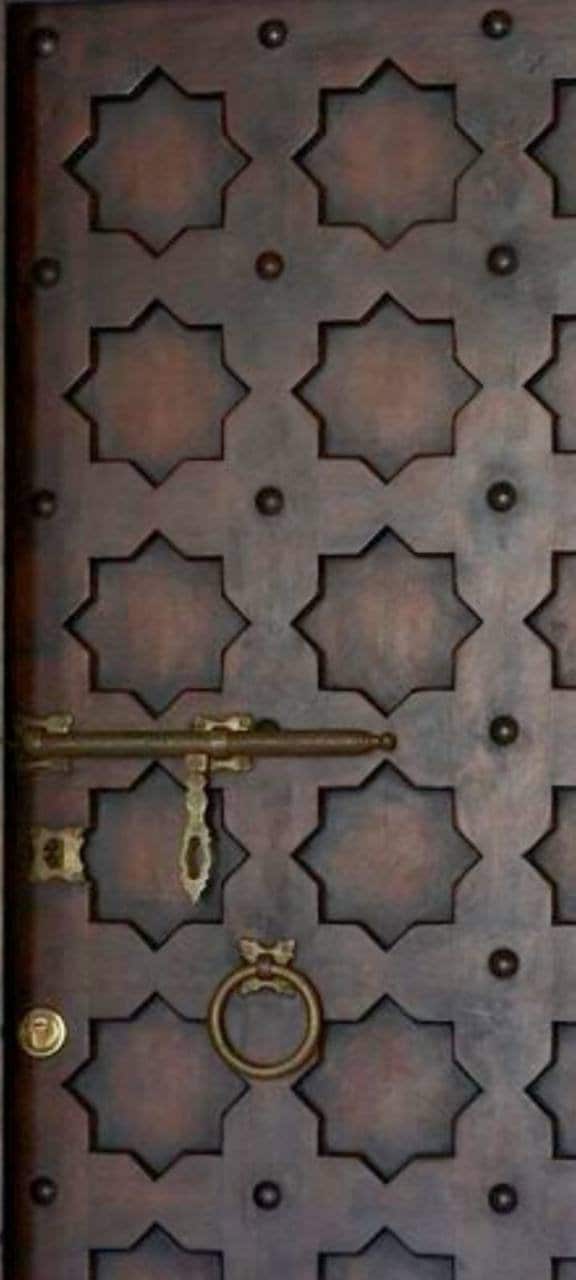 CUSTOM MOROCCAN DOOR, Handmade Carved Wooden Cedar or Oak Door, Unique Home Decor, Riad Design, Medina Door, Moorich Style, Luxurious Doors
