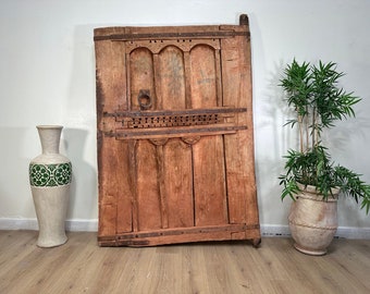 Vintage Moroccan Door, Carved Wooden Door, Castle Wood Door, Amazigh Berber Door, Wall door, Decor Door, door, Moroccan Doors, Amazigh Doors