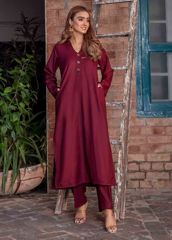 Buy Jaipur Kurti Women White Cotton Slub Straight High Rise Bottom Fold  Pants online