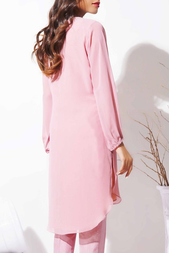 Georgette tunic dress 2025
