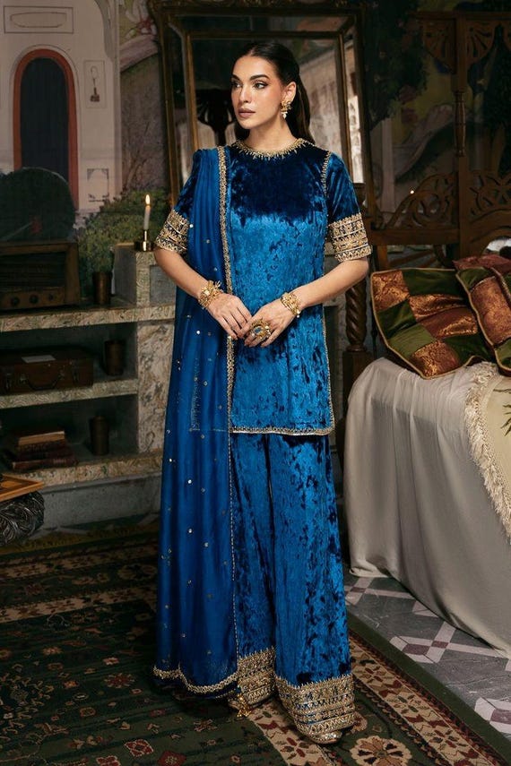 blue velvet tunic dress Tanya Stretch Velvet Midi Shirt Dress Blue
