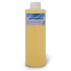 Baby Powder Fragrance Body Oil Exquisite and Fantastic Aroma, With a Notes of Sweet Almonds