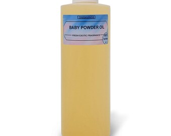 Baby Powder Fragrance Body Oil Exquisite and Fantastic Aroma, With a Notes of Sweet Almonds