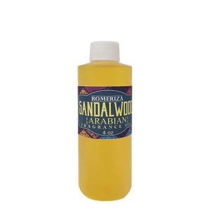 Arabian Sandalwood  Fragrance Body Oil  Scented Oil Perfune