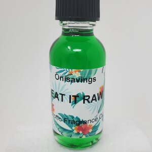 Fragrance Body Oil Aroma Eat It Raw Scent Body Oil Fragrance,  Premium Quality,  in Glass Bottle