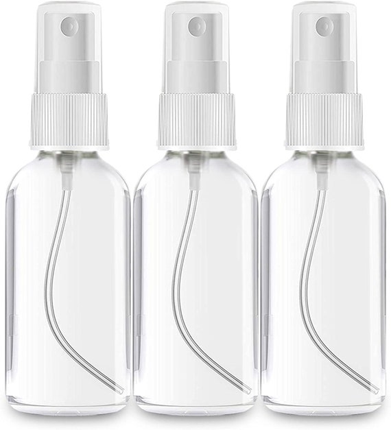 2oz Clear Glass Spray Bottles for Essential Oils Small Empty