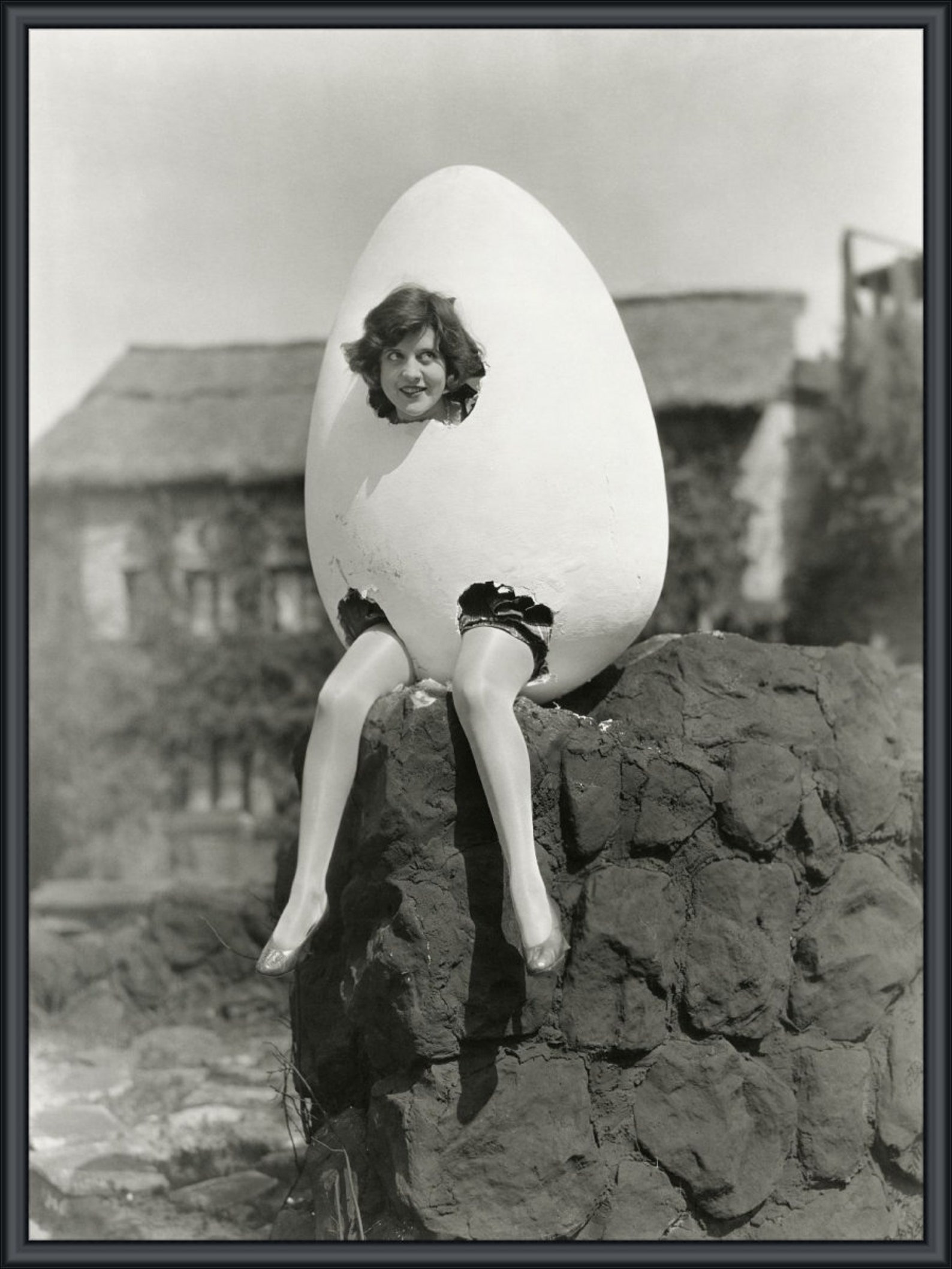 Humpty Dumpty Girl Custom Poster Framed or Unframed High Etsy