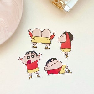 Crayon Shin-chan Sticker Pack 4 - Etsy Crayon Shin-chan Sticker Pack 4 - Etsy