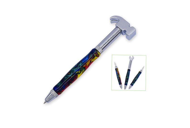 BP386 Chrome Hand Tool Ballpoint Pen Kits DIY Woodturning Etsy Canada