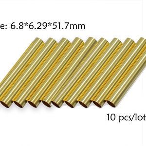 Kit di penne Slimline per la tornitura del legno Kit di penne sfuse da 7 mm per adulti 10 pcs pen tubes