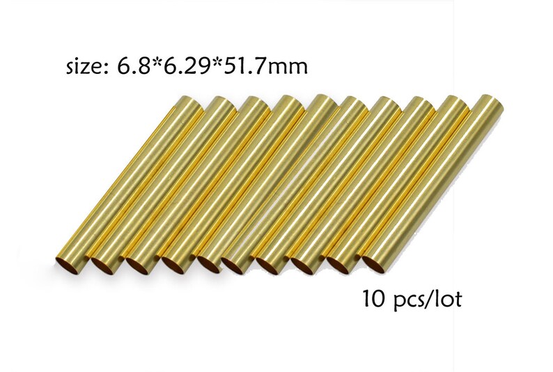 Kit di penne Slimline per la tornitura del legno Kit di penne sfuse da 7 mm per adulti 10 pcs pen tubes