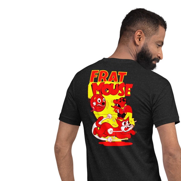 T-shirt unisexe Frat Mouse Official Merch - Red Rat Deviancy