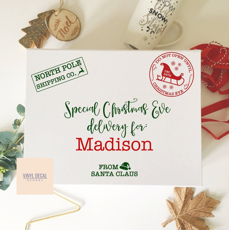 Download Digital Download Christmas Eve Box SVG File Bundle // | Etsy