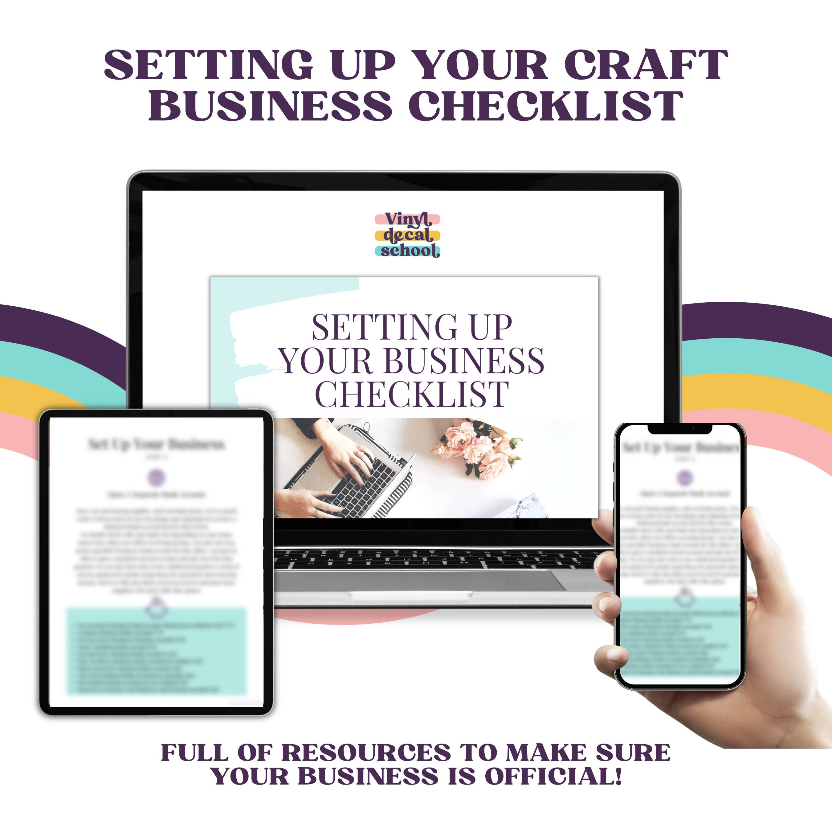 Small Business Checklist // How to Set up Your Small Business so It's ...