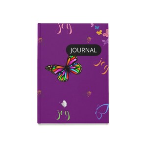 Purple Passion Hardcover Journal (A5)