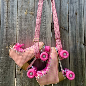 Roller Skate Sling, Adjustable Carrying Strap, Skate Accessories, Skater Gift, Skate leash