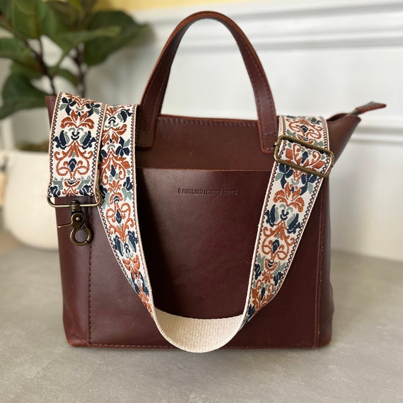 Shoulder Crossbody Straps Replacement Strap Tote Messenger Bags Strap for  Purses Handbag Strap Embroidered Boho Guitar Strap