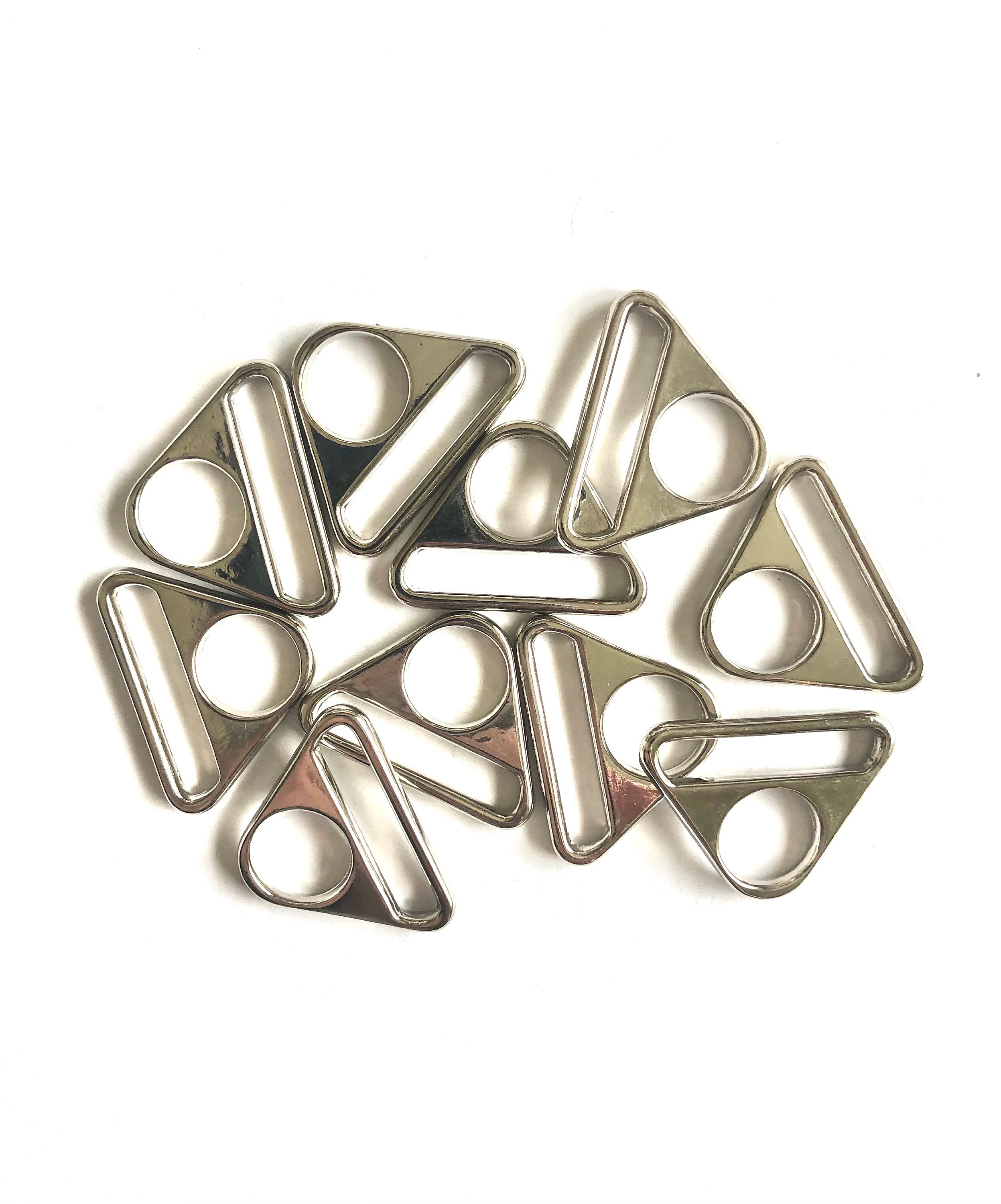 1 25mm Triangle slide buckles Antique Brass Gold Etsy