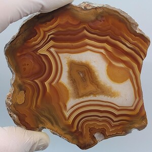 Agate, Brazilian Agate, Lapidary Slabs, Rock Slab