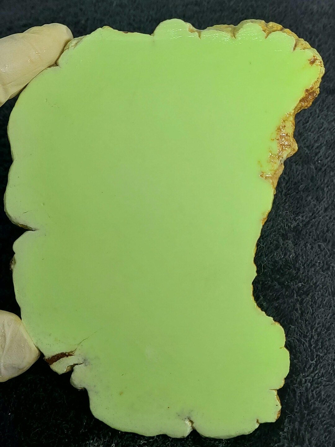 Lemon Slab Lemon Chrysoprase - Australia, Lapidary Slabs, Rock Slab - Etsy