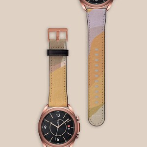Orange Layers Galaxy Watch Band